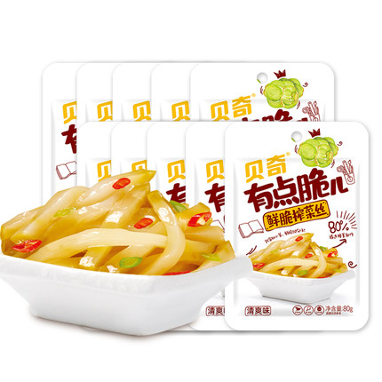 貝奇有點(diǎn)脆兒鮮脆榨菜絲（清爽味）