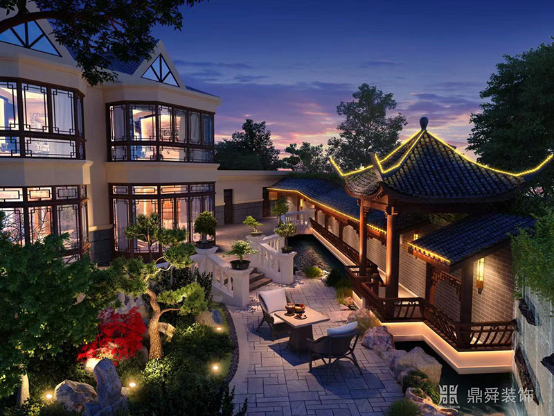 建筑南花園