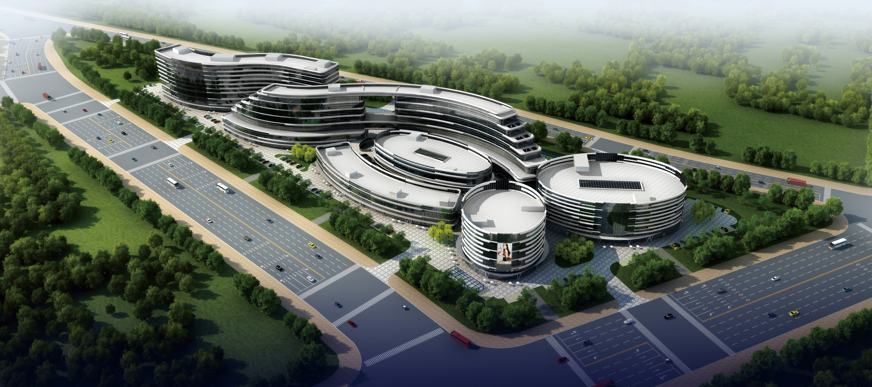 裝璜公司天津神州通科技廣場續建工程順利竣工交付 裝璜公司天津神州通科技廣場續建工程順利竣工交付