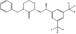 (2R)-4-benzyl-2-[(1R)-1-[3,5-bis(trifluoromethyl)phenyl]ethoxy]morpholin-3-one