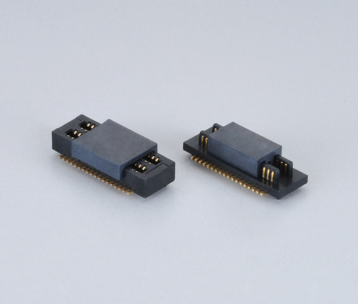0.8mm間距 板對板連接器 立貼 頂部插入 高:4.0