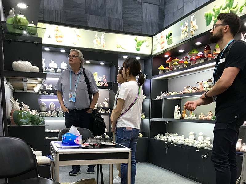 參展留影