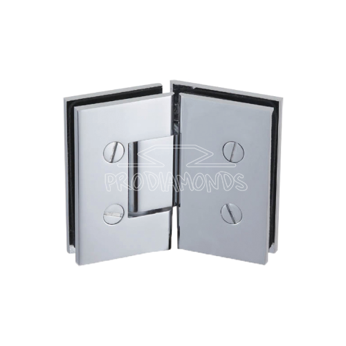 SQUARE GLASS CUT OUT SHOWER DOOR HINGE