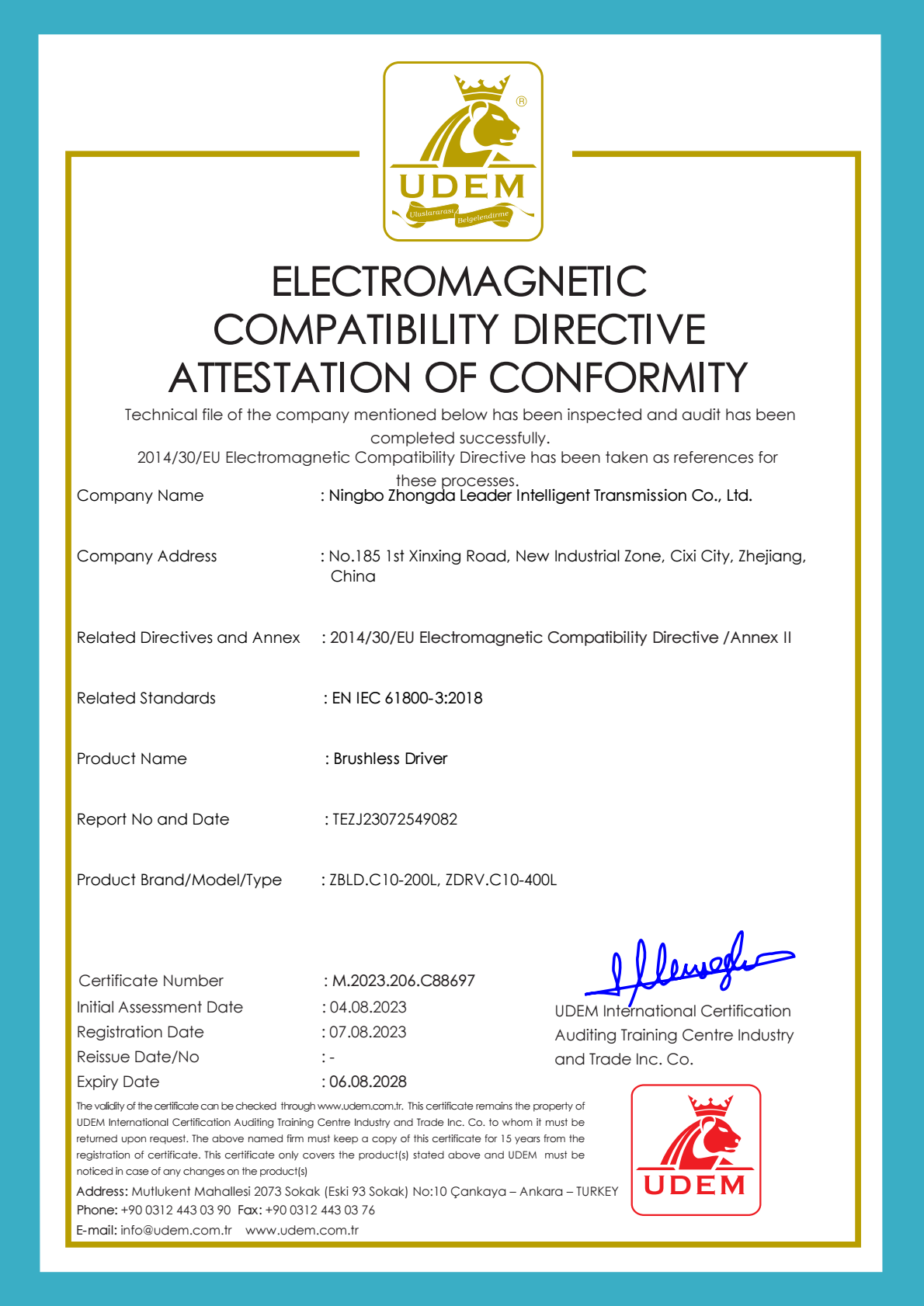 C10系列-CE認證