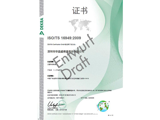 ISO/TS 16949 : 2009