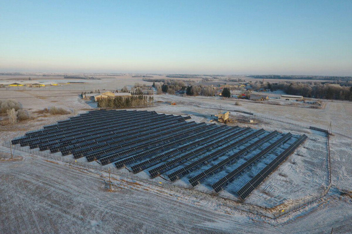 愛沙尼亞200KW太陽能發電廠項目