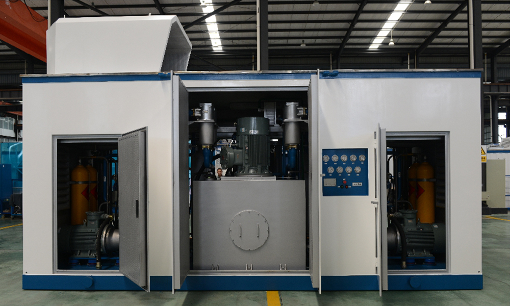 液壓活塞式CNG子站標準站雙工作模式壓縮機
