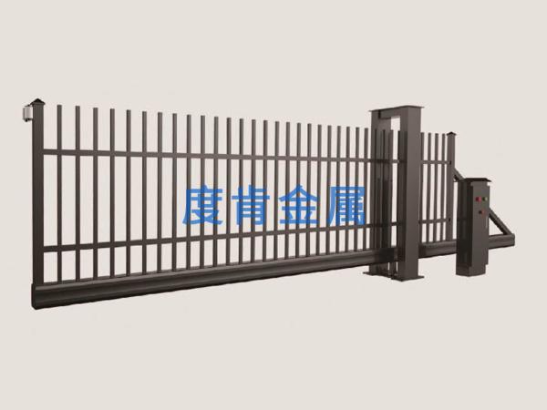 F型庭院直線無軌門