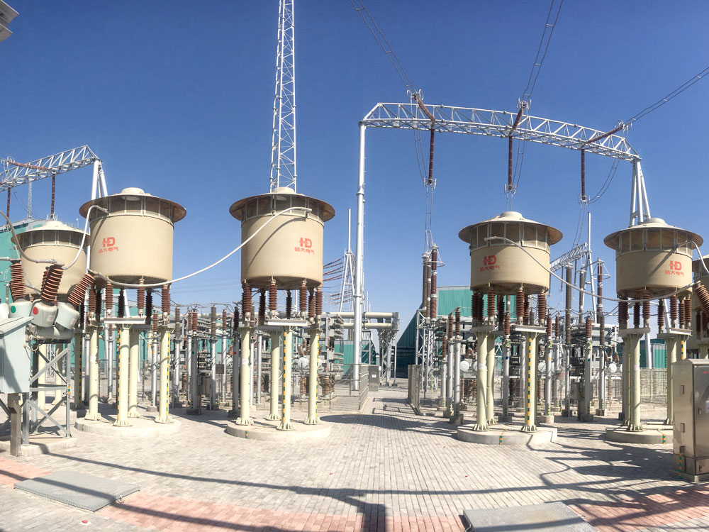 ±800kV UHVDC converter station (China)-66kV damping reactor