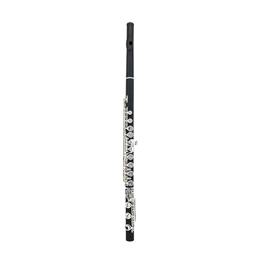 Synthetic wood 17 hole silver plated flute