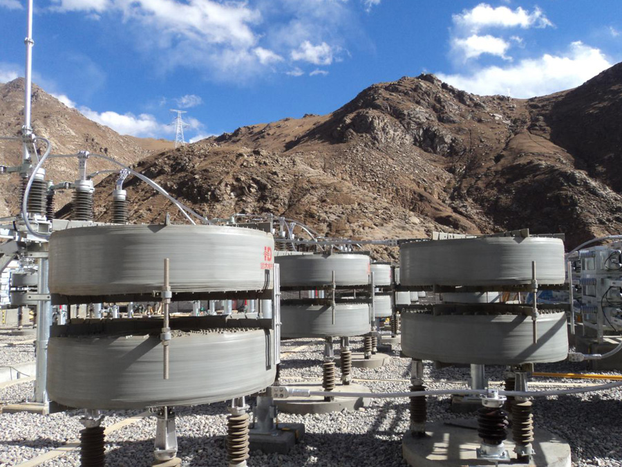 35kV filter reactor at Tibet with 4500m high altitude