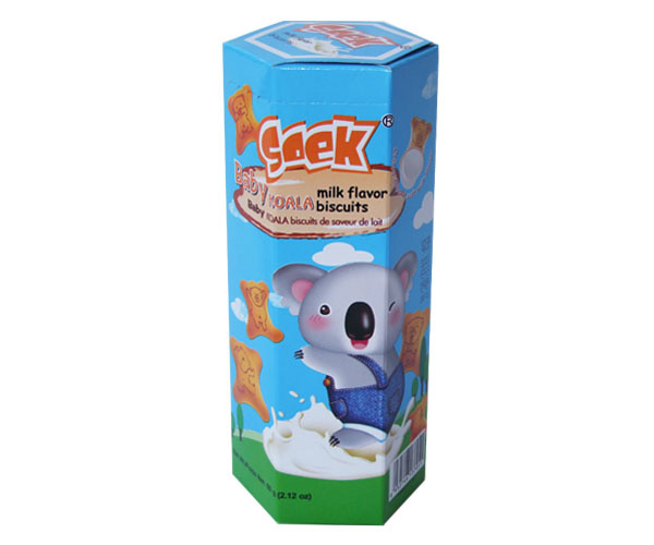 Baby Koala Cream Filled Biscuits Milk Filling  60gX40boxes 41X29X38cm