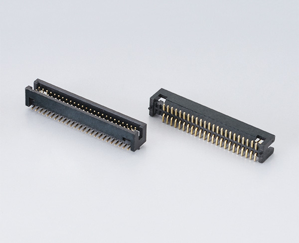 1.27mm間距簡牛連接器-1.27x5.7 雙排SMT 帶大小定位柱