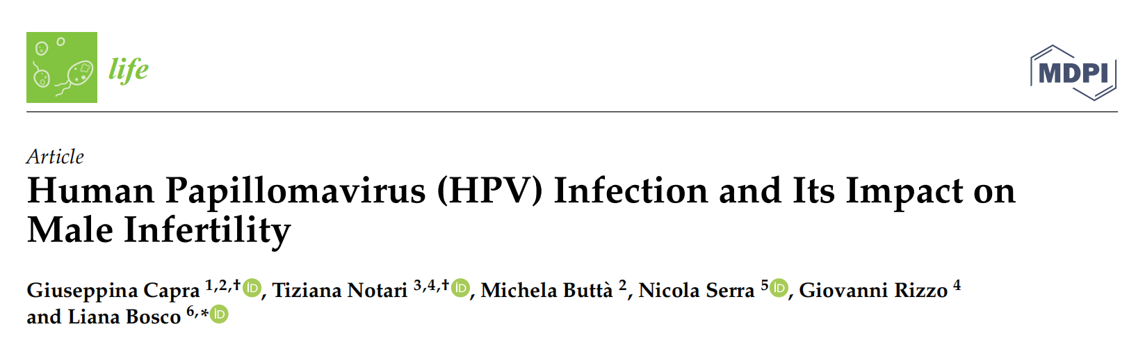文献解读丨HPV感染及其对男性不育症的影响