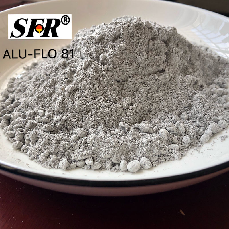 ALU-FLO 81 For Upper ring and Push out block for coreless induction furnace 