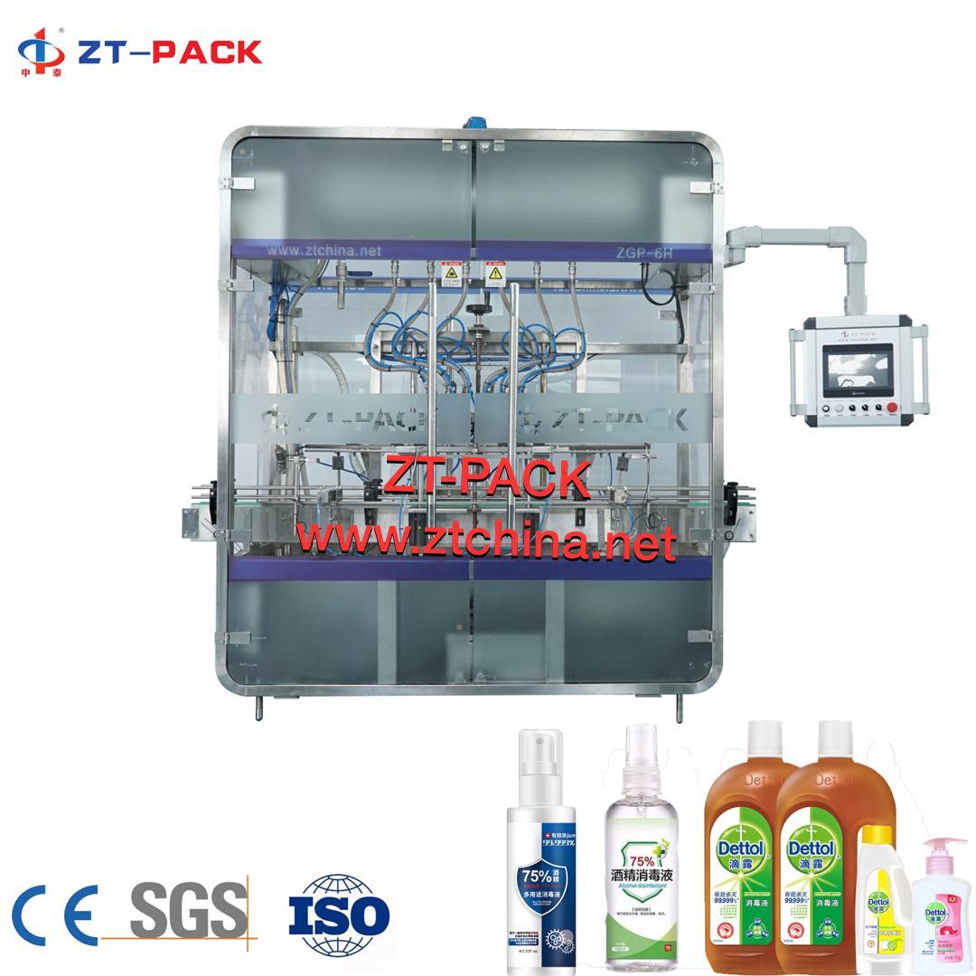 Alcohol Liquid / Disinfectant Filling Machine