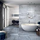 Soft matte tile for bathroom