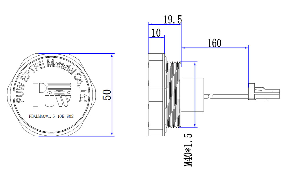 PB10ALM40*1.5-10E
