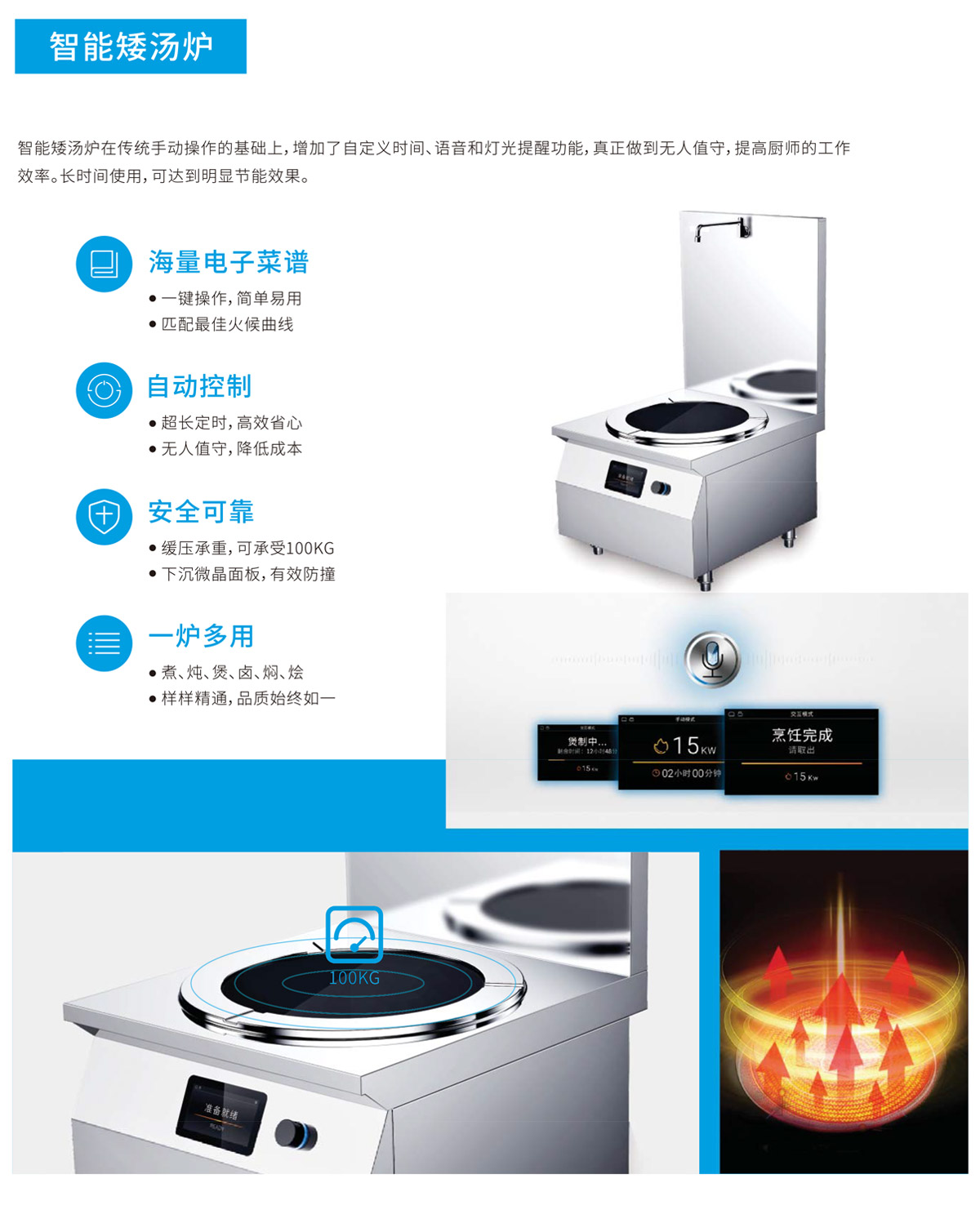 智能矮湯爐