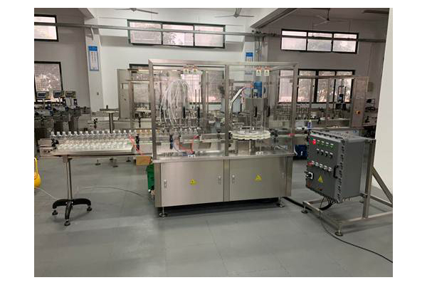 Filling and Capping Machine for Flammable & Combustible Liquid