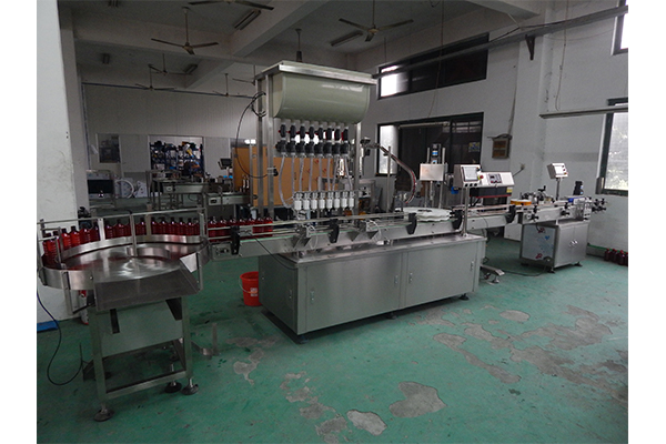 Filling and Capping Machine for Corrosive Liquid