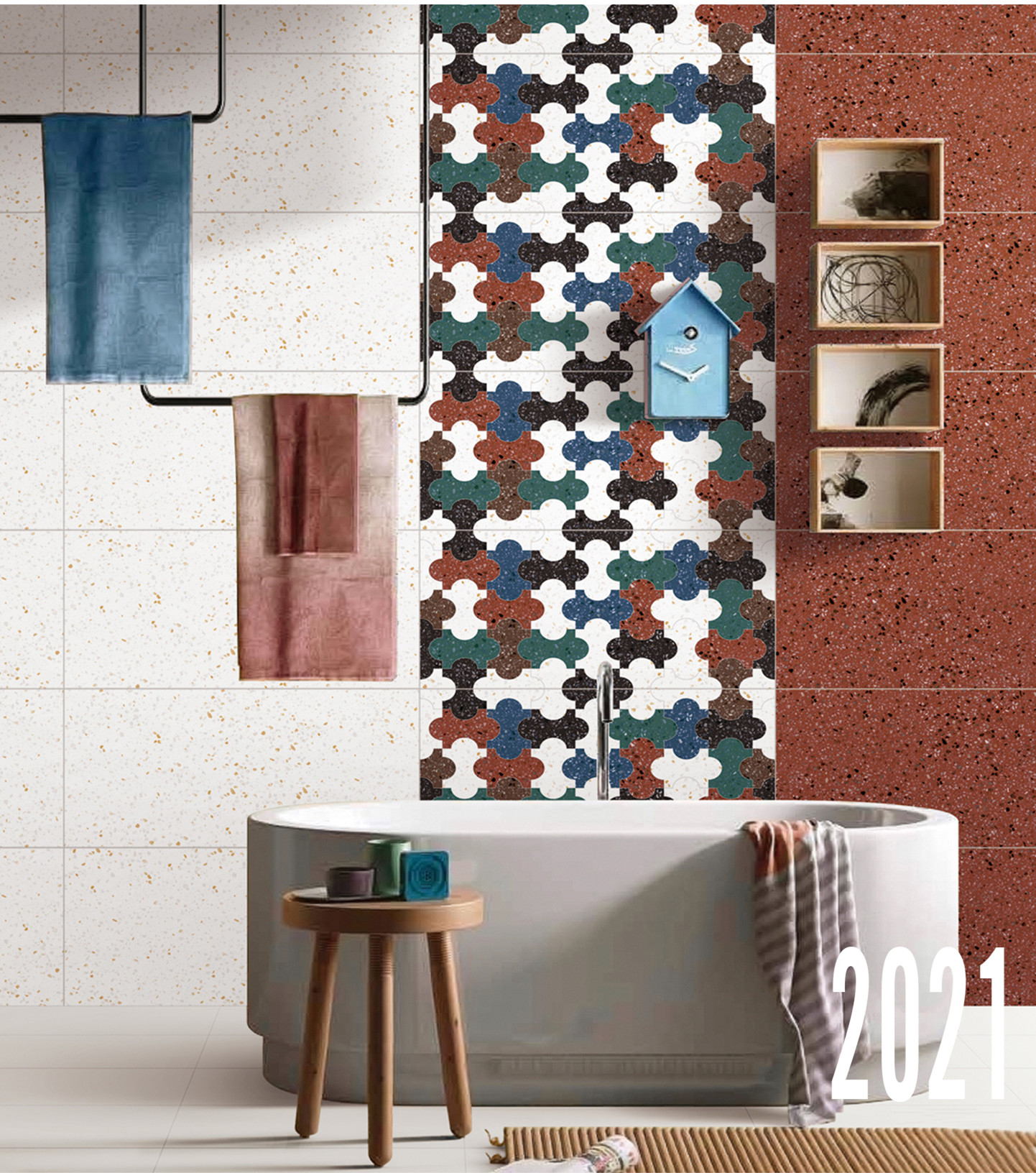 Ceramic wall tiles design