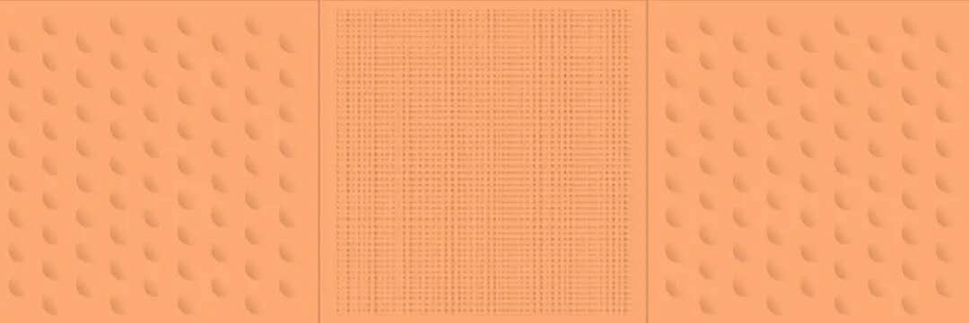 3D Orange wall tiles 200*600
