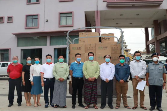 KOK体育全站助力缅甸政府抗击新冠疫情