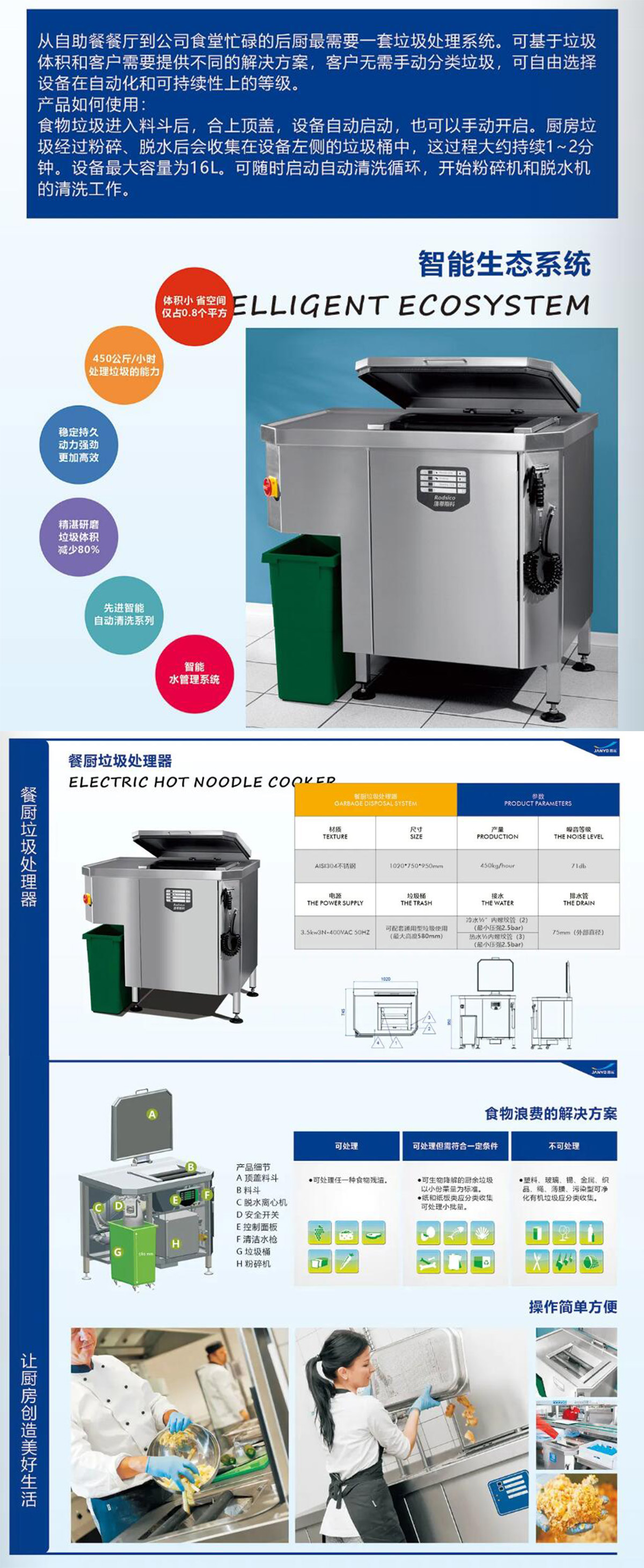 廚餘垃圾處理器（根據(jù)客戶(hù)量身定製）