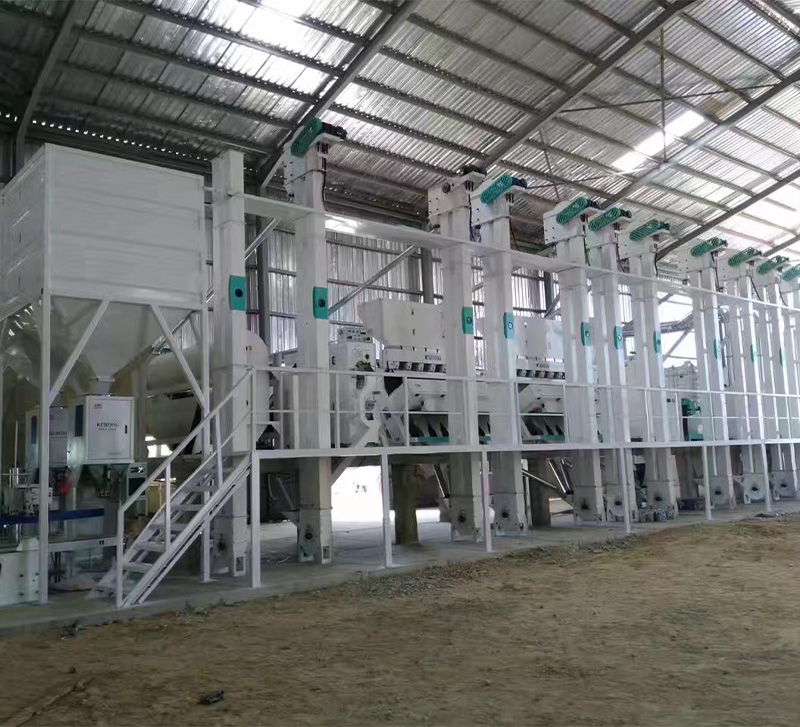 80-100 Tons Rice Processing Machine Grain Processing Machine