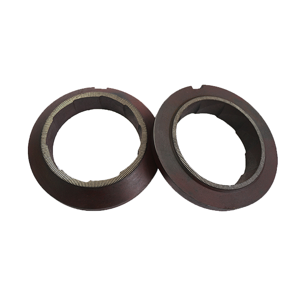 Double-sided oil groove press ring 6YL95-3A2-601