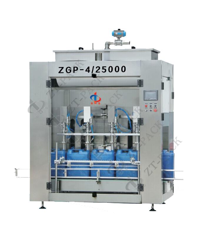 ZGP-4/25000 Linear Time Control Timing Liquid Filling Machine