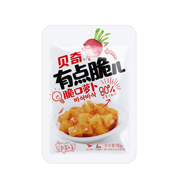  爱游戏体育官方网站有点脆儿脆口萝卜（泡菜味）